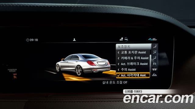 Mercedes-Benz S-클래스 W222 - Опции